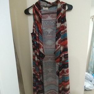 Multi colored Sweater vest